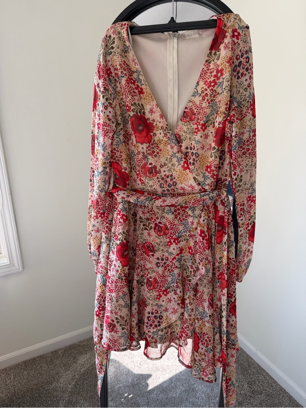 Altar’d State Floral Boho Wrap Dress